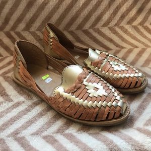 Huarache sandals from Mexico
